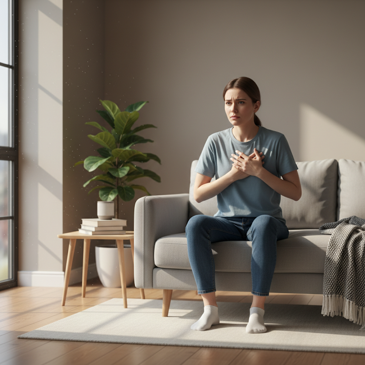 Panik Atak Mı Yaşıyorum? Belirtiler ve İlk Yapılması Gerekenler